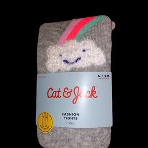 5/$25 Cat & Jack Footed Tights